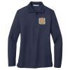 Ladies Long Sleeve Silk Touch™ Polo Thumbnail