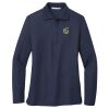 Ladies Long Sleeve Silk Touch™ Polo Thumbnail