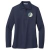 Ladies Long Sleeve Silk Touch™ Polo Thumbnail