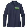 Ladies Long Sleeve Silk Touch™ Polo Thumbnail
