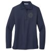 Ladies Long Sleeve Silk Touch™ Polo Thumbnail