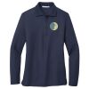 Ladies Long Sleeve Silk Touch™ Polo Thumbnail