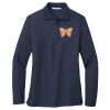 Ladies Long Sleeve Silk Touch™ Polo Thumbnail