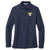 Ladies Long Sleeve Silk Touch™ Polo Thumbnail