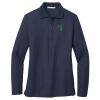 Ladies Long Sleeve Silk Touch™ Polo Thumbnail