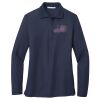 Ladies Long Sleeve Silk Touch™ Polo Thumbnail