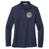 Ladies Long Sleeve Silk Touch™ Polo Thumbnail
