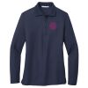Ladies Long Sleeve Silk Touch™ Polo Thumbnail