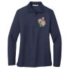 Ladies Long Sleeve Silk Touch™ Polo Thumbnail