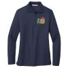 Ladies Long Sleeve Silk Touch™ Polo Thumbnail