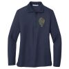 Ladies Long Sleeve Silk Touch™ Polo Thumbnail