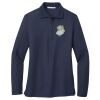 Ladies Long Sleeve Silk Touch™ Polo Thumbnail