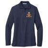 Ladies Long Sleeve Silk Touch™ Polo Thumbnail