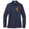 Ladies Long Sleeve Silk Touch™ Polo Thumbnail