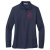 Ladies Long Sleeve Silk Touch™ Polo Thumbnail