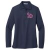 Ladies Long Sleeve Silk Touch™ Polo Thumbnail
