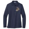 Ladies Long Sleeve Silk Touch™ Polo Thumbnail