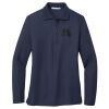 Ladies Long Sleeve Silk Touch™ Polo Thumbnail