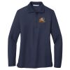 Ladies Long Sleeve Silk Touch™ Polo Thumbnail