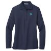 Ladies Long Sleeve Silk Touch™ Polo Thumbnail