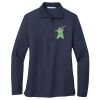 Ladies Long Sleeve Silk Touch™ Polo Thumbnail