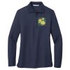 Ladies Long Sleeve Silk Touch™ Polo Thumbnail