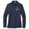 Ladies Long Sleeve Silk Touch™ Polo Thumbnail
