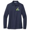 Ladies Long Sleeve Silk Touch™ Polo Thumbnail