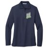 Ladies Long Sleeve Silk Touch™ Polo Thumbnail