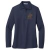 Ladies Long Sleeve Silk Touch™ Polo Thumbnail