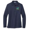Ladies Long Sleeve Silk Touch™ Polo Thumbnail