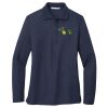 Ladies Long Sleeve Silk Touch™ Polo Thumbnail