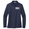 Ladies Long Sleeve Silk Touch™ Polo Thumbnail