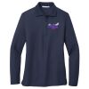 Ladies Long Sleeve Silk Touch™ Polo Thumbnail