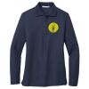 Ladies Long Sleeve Silk Touch™ Polo Thumbnail