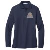 Ladies Long Sleeve Silk Touch™ Polo Thumbnail