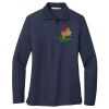 Ladies Long Sleeve Silk Touch™ Polo Thumbnail