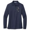 Ladies Long Sleeve Silk Touch™ Polo Thumbnail