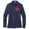 Ladies Long Sleeve Silk Touch™ Polo Thumbnail