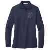 Ladies Long Sleeve Silk Touch™ Polo Thumbnail