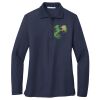Ladies Long Sleeve Silk Touch™ Polo Thumbnail