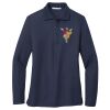 Ladies Long Sleeve Silk Touch™ Polo Thumbnail