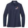Ladies Long Sleeve Silk Touch™ Polo Thumbnail