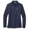 Ladies Long Sleeve Silk Touch™ Polo Thumbnail