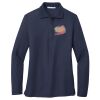 Ladies Long Sleeve Silk Touch™ Polo Thumbnail