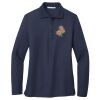 Ladies Long Sleeve Silk Touch™ Polo Thumbnail