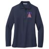 Ladies Long Sleeve Silk Touch™ Polo Thumbnail