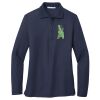 Ladies Long Sleeve Silk Touch™ Polo Thumbnail