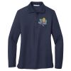 Ladies Long Sleeve Silk Touch™ Polo Thumbnail