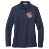 Ladies Long Sleeve Silk Touch™ Polo Thumbnail